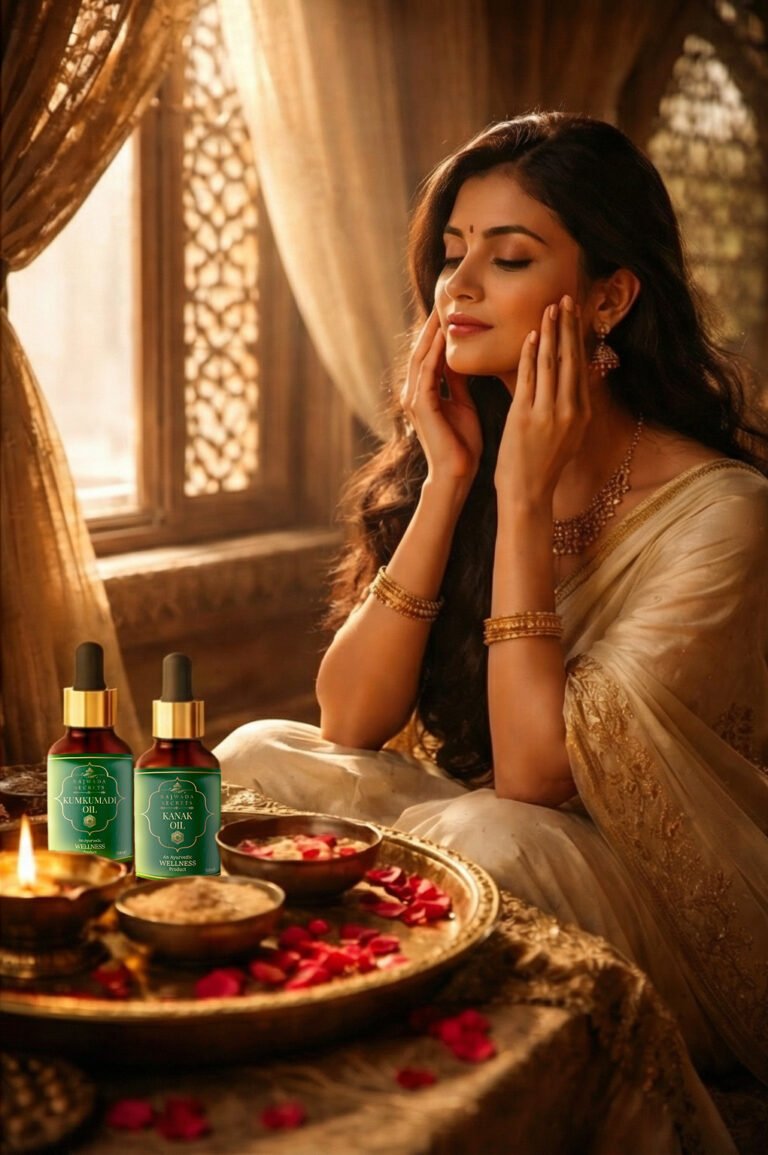 face oil vs cream – natural Ayurvedic skincare ritual